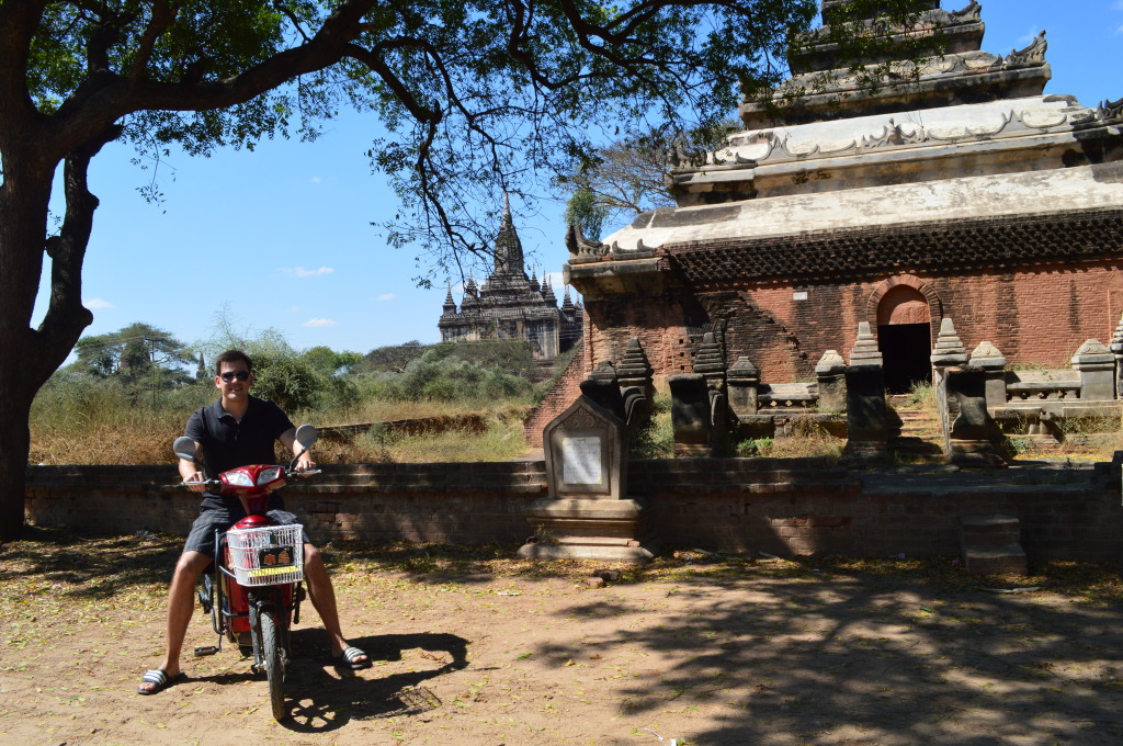 Stephen in Bagan, Myanmar