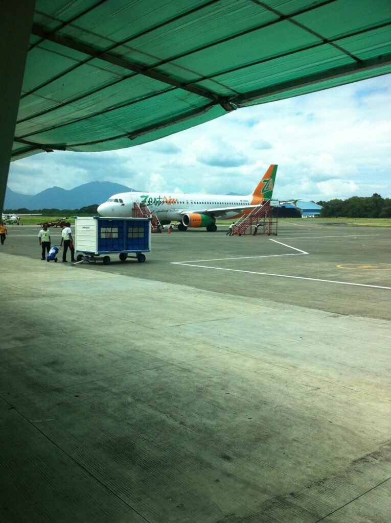 Puerto Galera Airport in the Philippines