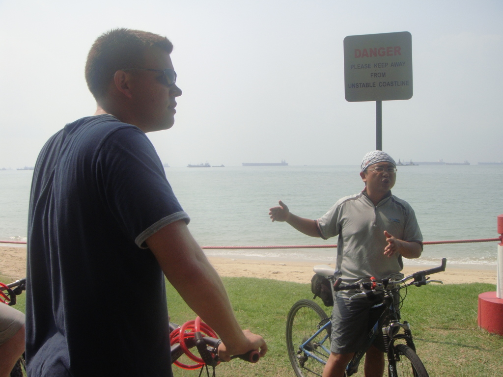 Stephen on the Betel Box Bicycle Tour in Singapore