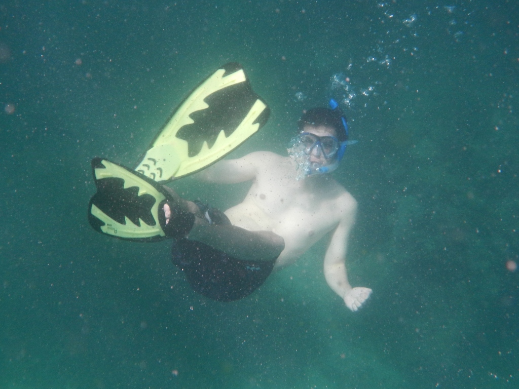 Stephen Snorkeling in Ko Lipe, Thailand