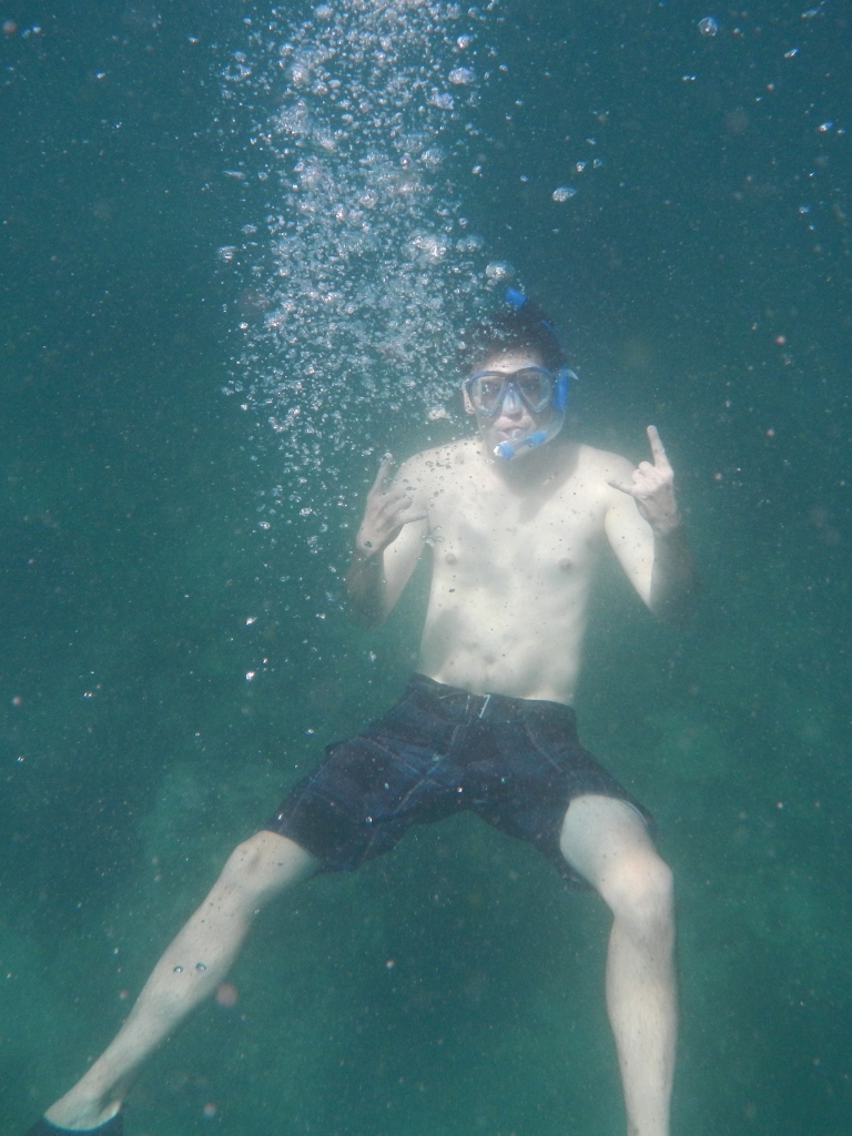 Stephen snorkeling in Ko Lipe, Thailand