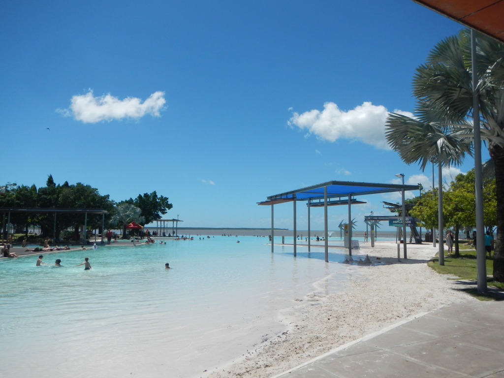 Swimming Lagoon in Cairns, Australia