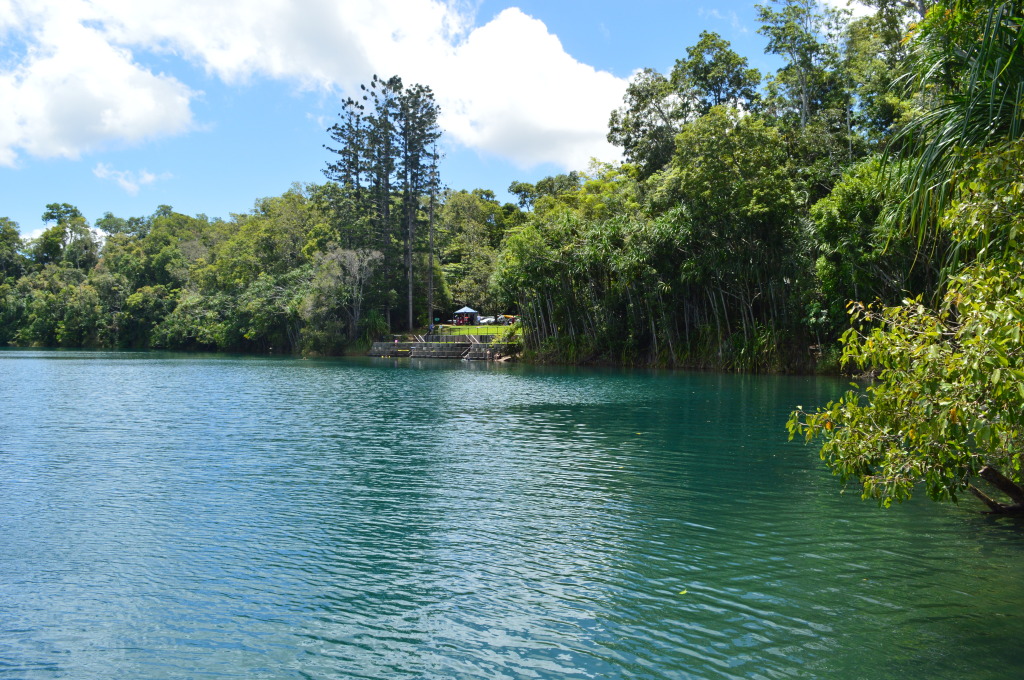 Lake Barrine in Queensland, Australia