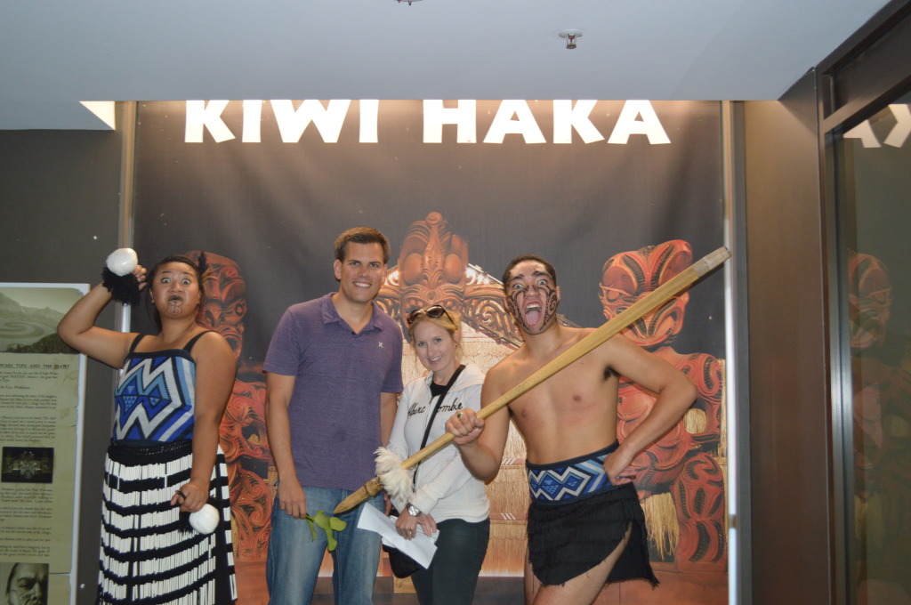 Haka Dance in Queenstown, New Zealand