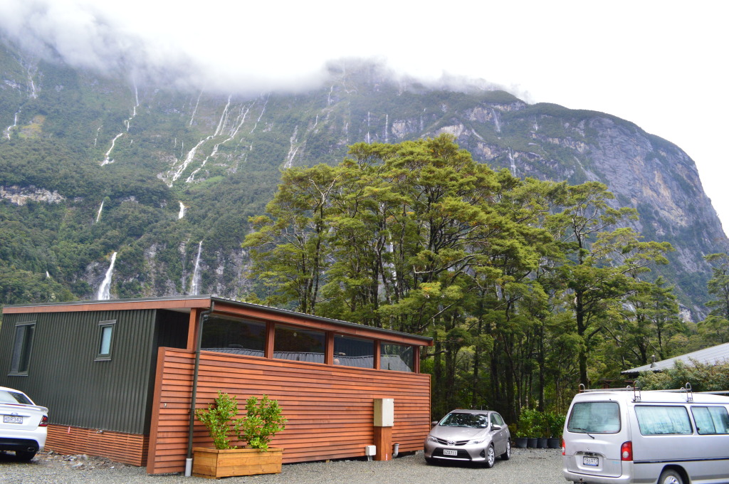 Milford Sound Lodge in New Zealand