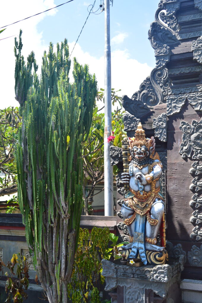 Temple Guardian in Bali, Indonesia