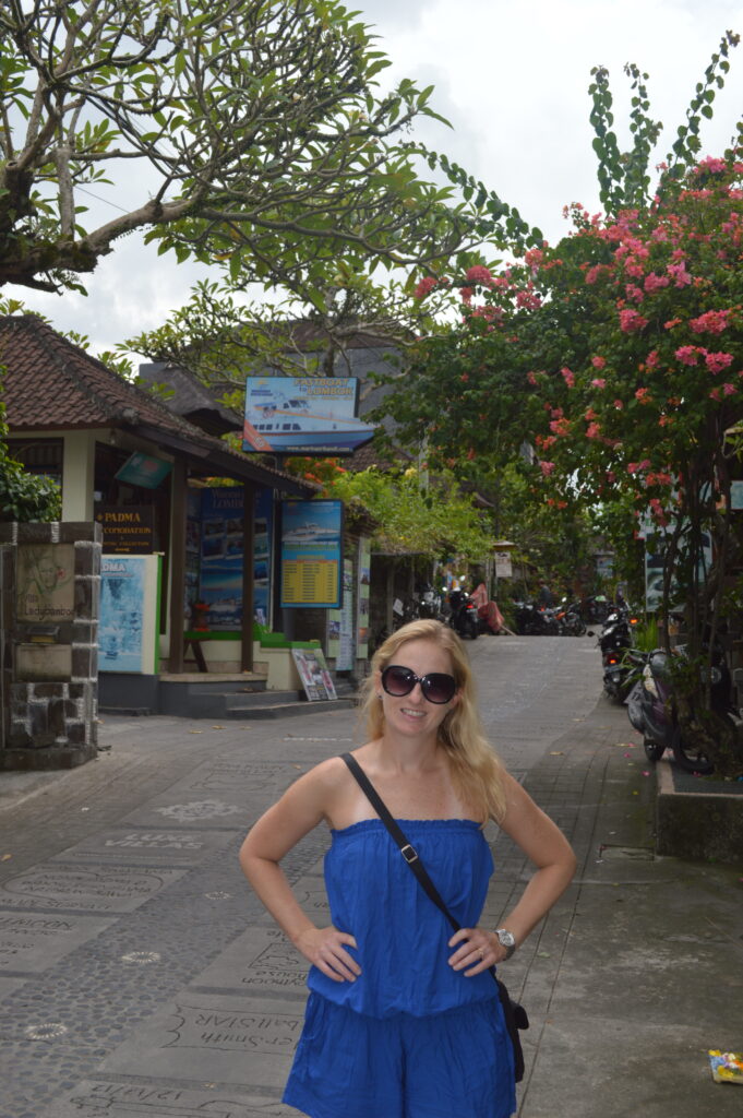 Shannon in Ubud, Bali, Indonesia