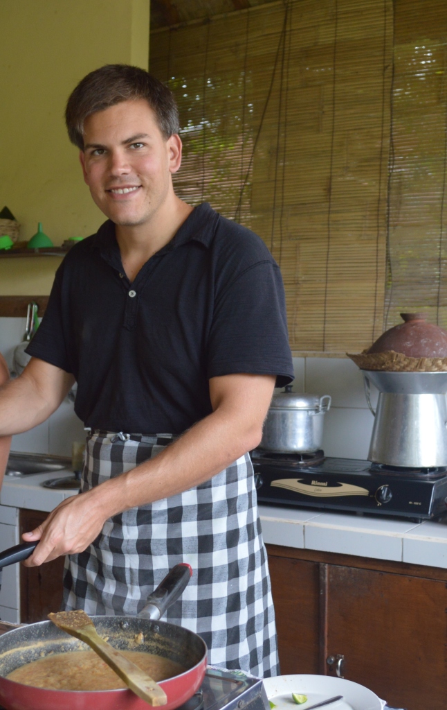 Stephen at Payuk Bali Cooking School