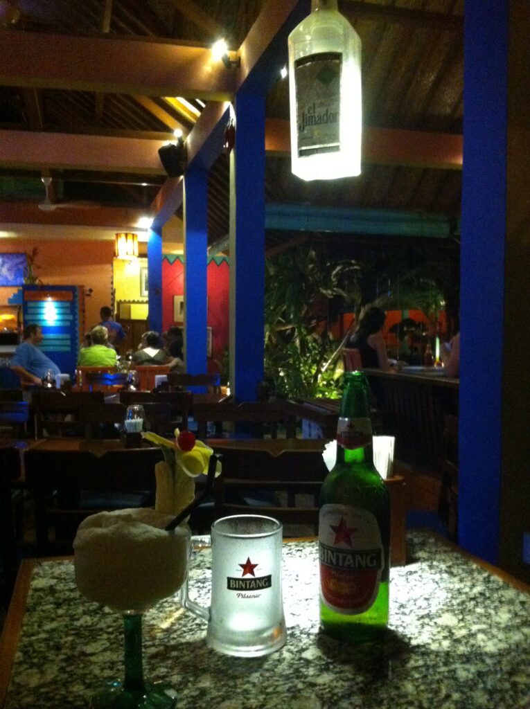 TJ's Mexican Restaurant in Kuta Beach in Bali, Indonesia