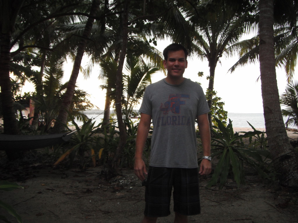 Stephen on Pandan Island, Philippines