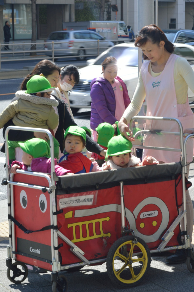 Just a random cart of cute Japanese kids