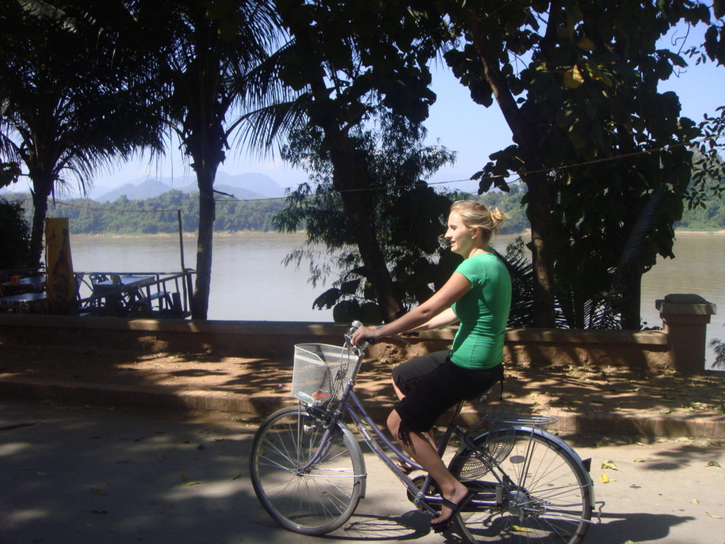 Shannon in Luang Prabang